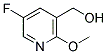 5-FLUORO-3-HYDROXYMETHYL-2-METHOXYPYRIDINE Struktur