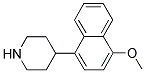 4-(4-METHOXY-NAPHTHALEN-1-YL)-PIPERIDINE Struktur