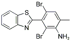 3-(1,3-BENZOTHIAZOL-2-YL)-2,4-DIBROMO-6-METHYLANILINE Struktur