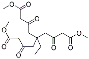 PROPANE-1,1,1-TRIYLTRIMETHYL TRIS(ACETOACETATE) Struktur