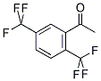 2',5'-BIS(TRIFLUOROMETHYL)ACETOPHENONE Struktur