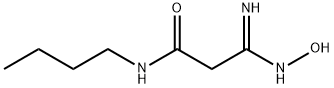 N-BUTYL-2-(N-HYDROXYCARBAMIMIDOYL)-ACETAMIDE Struktur