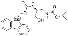 FMOC-L-DAP(BOC)-OL Struktur