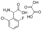 AMINO(2-CHLORO-6-FLUOROPHENYL)ACETIC ACID OXALATE Struktur