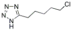 5-(5-CHLOROPENTYL)-1H-TETRAZOLE Struktur