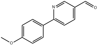 6-(4-METHOXY-PHENYL)-PYRIDINE-3-CARBALDEHYDE Struktur