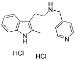 N-[2-(2-METHYL-1H-INDOL-3-YL)ETHYL]-N-(PYRIDIN-4-YLMETHYL)AMINE DIHYDROCHLORIDE Struktur