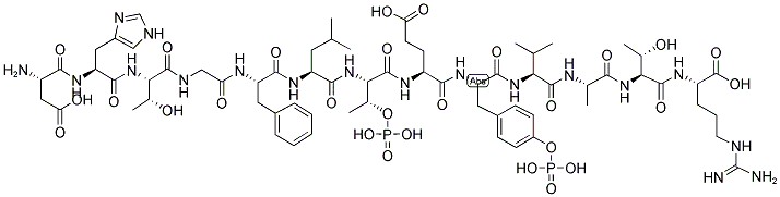 ASP-HIS-THR-GLY-PHE-LEU-PTHR-GLU-PTYR-VAL-ALA-THR-ARG Struktur