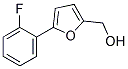 [5-(2-FLUOROPHENYL)-2-FURYL]METHANOL Struktur