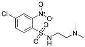 (2-(DIMETHYLAMINO)ETHYL)((4-CHLORO-2-NITROPHENYL)SULFONYL)AMINE Struktur