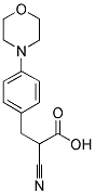 4-MORPHOLINOBENZYL CYANOACETIC ACID Struktur