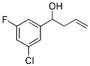 4-(3-CHLORO-5-FLUOROPHENYL)-1-BUTEN-4-OL Struktur