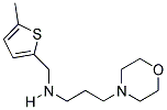 (5-METHYL-THIOPHEN-2-YLMETHYL)-(3-MORPHOLIN-4-YL-PROPYL)-AMINE Struktur