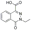 3-ETHYL-4-OXO-3,4-DIHYDRO-PHTHALAZINE-1-CARBOXYLIC ACID Struktur