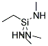 TRIS MONOMETHYL AMINOETHYL SILANE Struktur