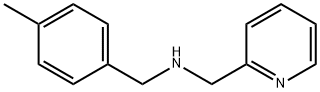 (4-METHYL-BENZYL)-PYRIDIN-2-YLMETHYL-AMINE Struktur