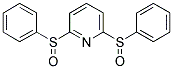 2,6-BIS(PHENYLSULFINYL)PYRIDINE Struktur