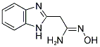 (1Z)-2-(1H-BENZIMIDAZOL-2-YL)-N'-HYDROXYETHANIMIDAMIDE Struktur