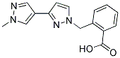 2-((1'-METHYL-1H,1'H-3,4'-BIPYRAZOL-1-YL)METHYL)BENZOIC ACID Struktur