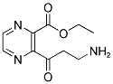 3-(3-AMINO-PROPIONYL)-PYRAZINE-2-CARBOXYLIC ACID ETHYL ESTER Struktur