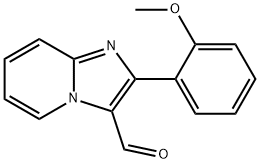 2-(2-METHOXYPHENYL)IMIDAZO[1,2-A]PYRIDINE-3-CARBALDEHYDE Struktur