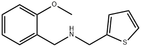 N-(2-METHOXYBENZYL)-N-(THIEN-2-YLMETHYL)AMINE Struktur