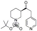 (R)-1-BOC-3-(2-PYRIDIN-4-YL-ACETYL)-PIPERIDINE Struktur