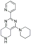 4-PIPERIDIN-1-YL-2-PYRIDIN-2-YL-5,6,7,8-TETRAHYDROPYRIDO[4,3-D]PYRIMIDINE Struktur