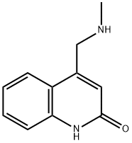 4-METHYLAMINOMETHYL-QUINOLIN-2-OL Struktur