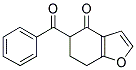 5-BENZOYL-6,7-DIHYDRO-1-BENZOFURAN-4(5H)-ONE Struktur