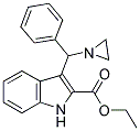 3-(AZIRIDINEPHENYLMETHYL)-2-INDOLECARBOXYLIC ACID ETHYL ESTER Struktur