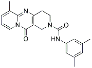 N-(3,5-DIMETHYLPHENYL)-6-METHYL-11-OXO-4,11-DIHYDRO-1H-DIPYRIDO[1,2-A:4',3'-D]PYRIMIDINE-2(3H)-CARBOXAMIDE Struktur