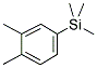 1-(TRIMETHYLSILYL)-3,4-DIMETHYLBENZENE Struktur