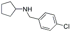 N-(4-CHLOROBENZYL)-N-CYCLOPENTYLAMINE Struktur