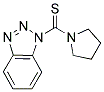 1-(1-PYRROLIDINYLTHIOXOMETHYL)-1H-BENZOTRIAZOLE Struktur