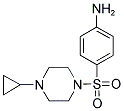 4-[(4-CYCLOPROPYLPIPERAZIN-1-YL)SULFONYL]ANILINE Struktur