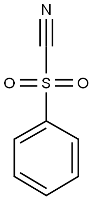 PHENYLSULFONYL CYANIDE Struktur