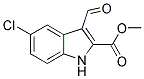 5-CHLORO-3-FORMYL-1H-INDOLE-2-CARBOXYLIC ACID METHYL ESTER Struktur