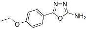5-(4-ETHOXY-PHENYL)-[1,3,4]OXADIAZOL-2-YLAMINE Struktur
