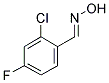 2-CHLORO-4-FLUOROBENZALDOXIME Struktur