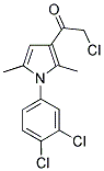 2-CHLORO-1-[1-(3,4-DICHLORO-PHENYL)-2,5-DIMETHYL-1H-PYRROL-3-YL]-ETHANONE Struktur