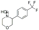 3-[4-(TRIFLUOROMETHYL)PHENYL]MORPHOLINE HYDROCHLORIDE Struktur