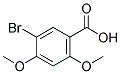 5-BROMO-2,4-DIMETHOXYBENZOIC ACID Struktur