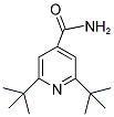 2,6-DITERT-BUTYLISONICOTINAMIDE Struktur