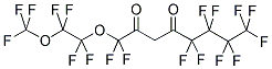 OCTADECAFLUORO-9,12-DIOXA-5,7-TRIDECANEDIONE Struktur