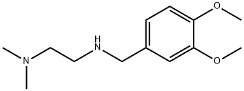 N'-(3,4-DIMETHOXY-BENZYL)-N,N-DIMETHYL-ETHANE-1,2-DIAMINE Struktur