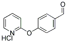 4-(PYRIDIN-2-YLOXY)BENZALDEHYDE HYDROCHLORIDE Struktur