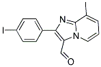 2-(4-IODOPHENYL)-8-METHYLIMIDAZO[1,2-A]PYRIDINE-3-CARBALDEHYDE Struktur