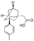 [3-(4-METHYLPHENYL)-1-ADAMANTYL]ACETIC ACID Struktur