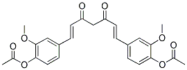 CURCUMIN DIACETATE Struktur